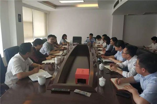 党委副书记丁建国赴AG尊时凯龙人生就建工党支部调研指导