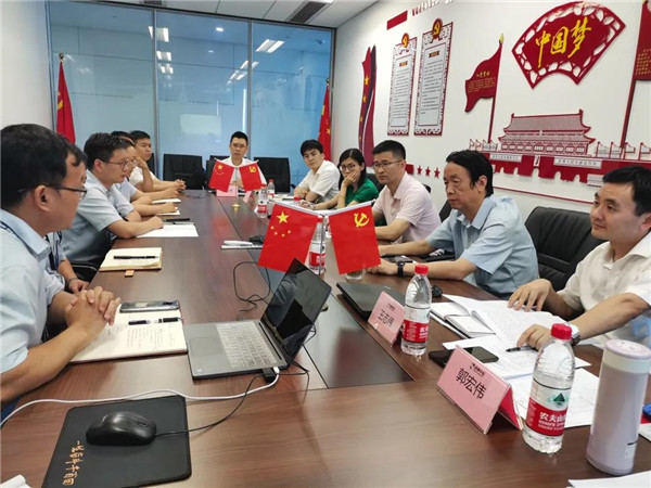 公司党委副书记、纪委书记丁建国一行赴甘肃AG尊时凯龙人生就巡察指导